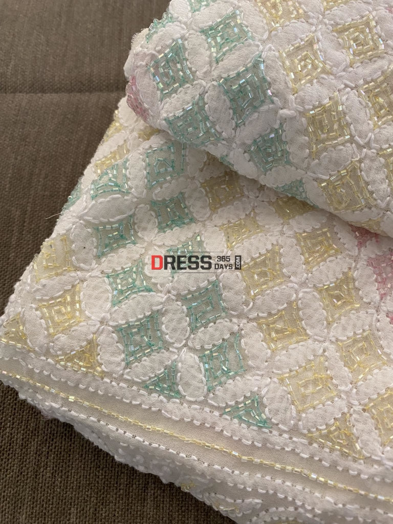 Designer Cut Dana Chikankari Suit Suits