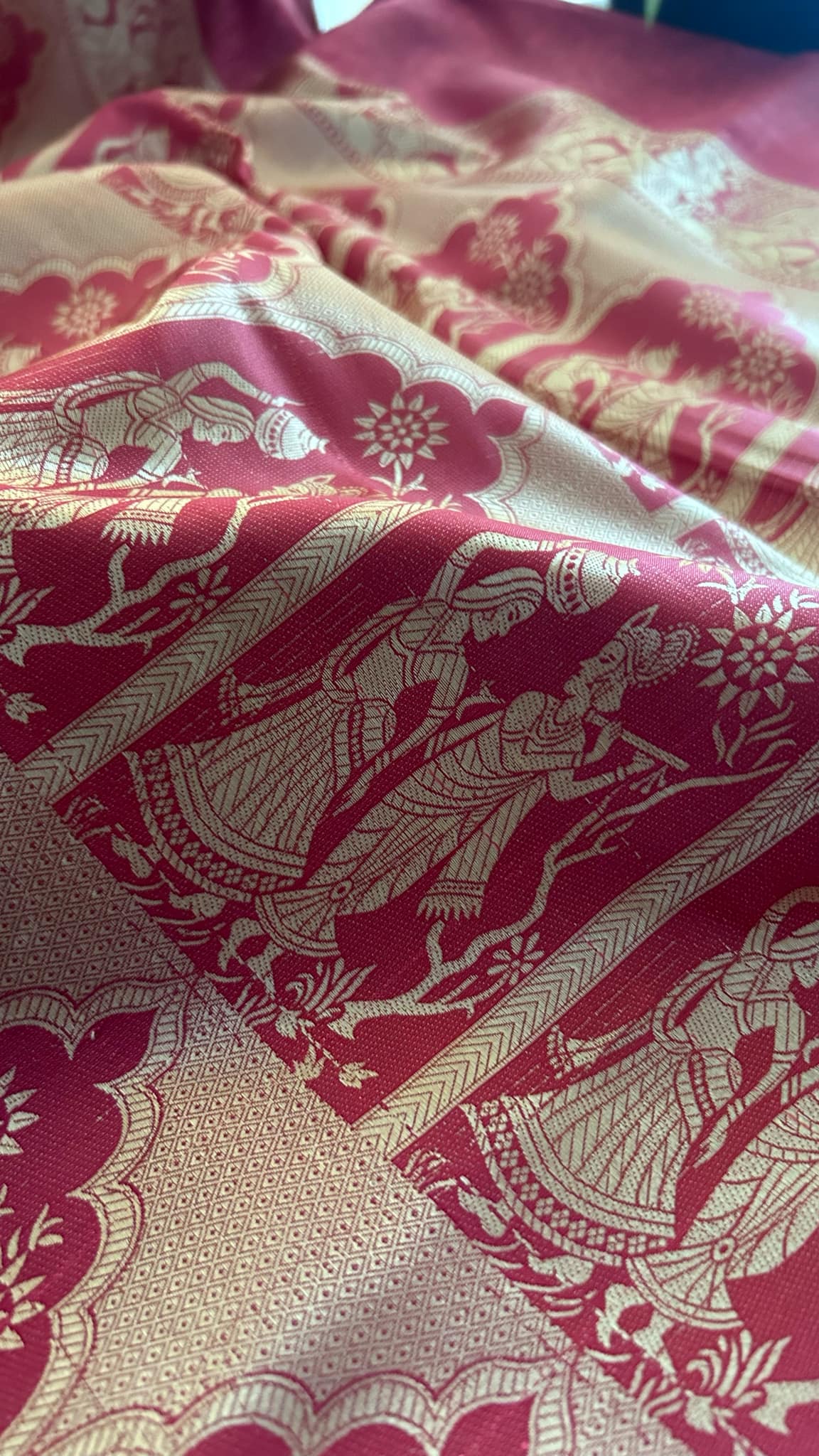 Mysore Art Silk Saree - Radha Krishna Collection