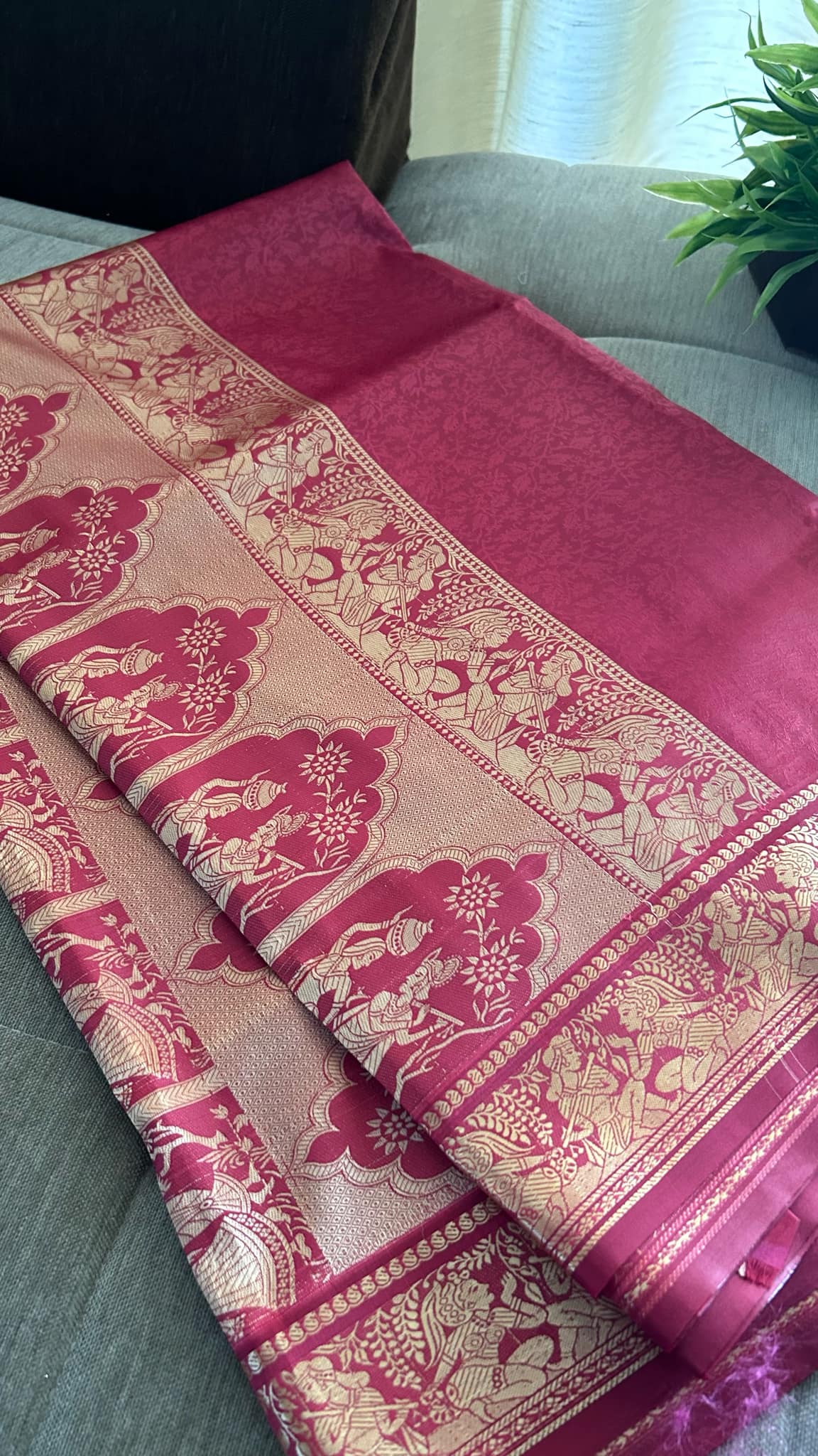 Mysore Art Silk Saree - Radha Krishna Collection