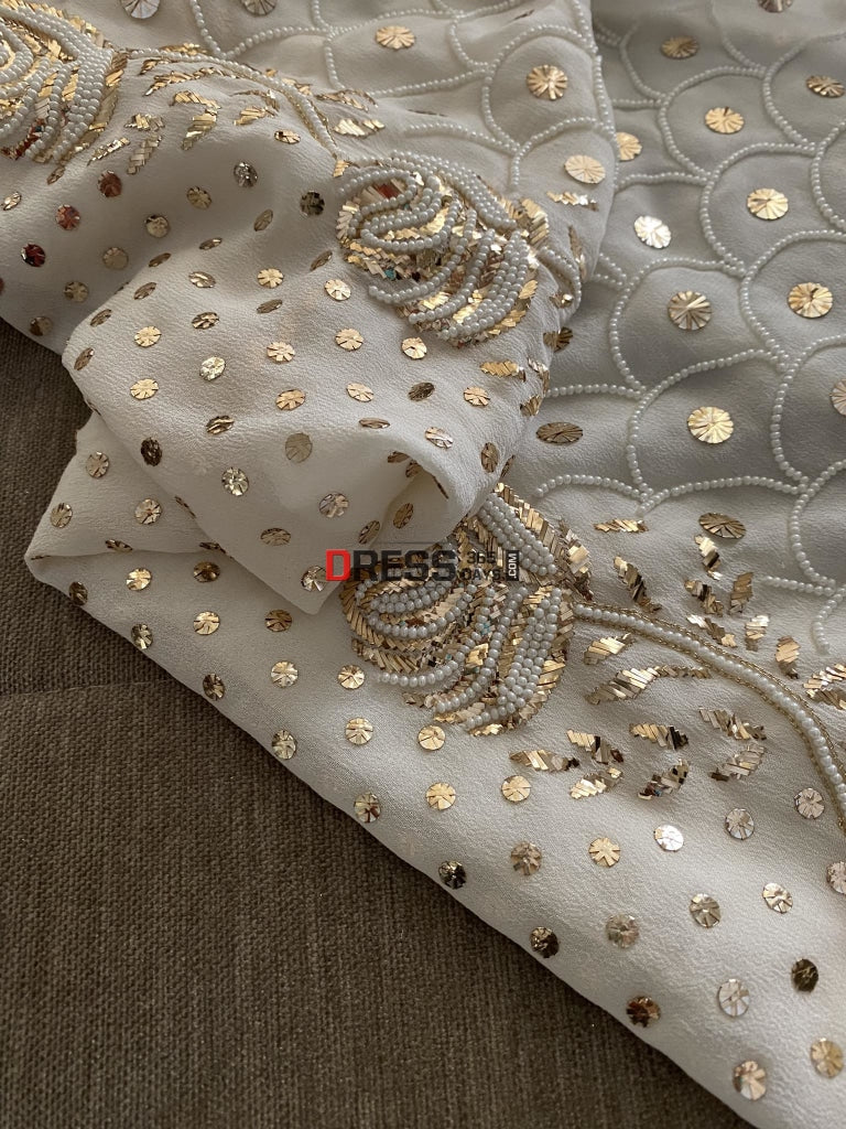 Masterpiece Kamdani & Pearl Suit Chikankari Suits