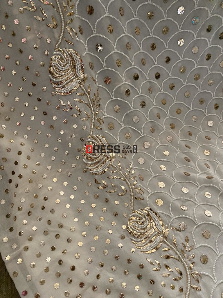 Masterpiece Kamdani & Pearl Suit Chikankari Suits