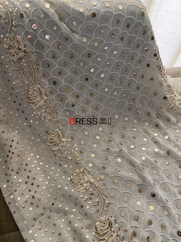 Masterpiece Kamdani & Pearl Suit Chikankari Suits