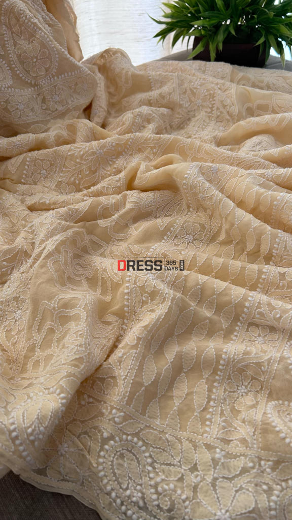 Pastel Pink Mukaish Saree Kamdani Saree