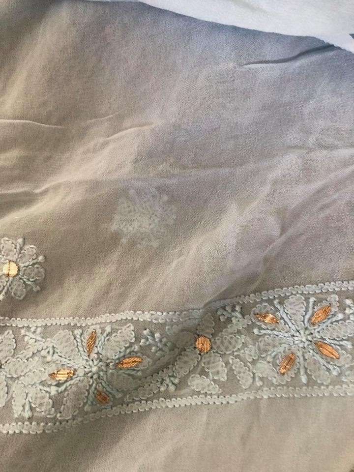 Parsi Ghara Viscose Georgette Chikankari Suit - Dress365days