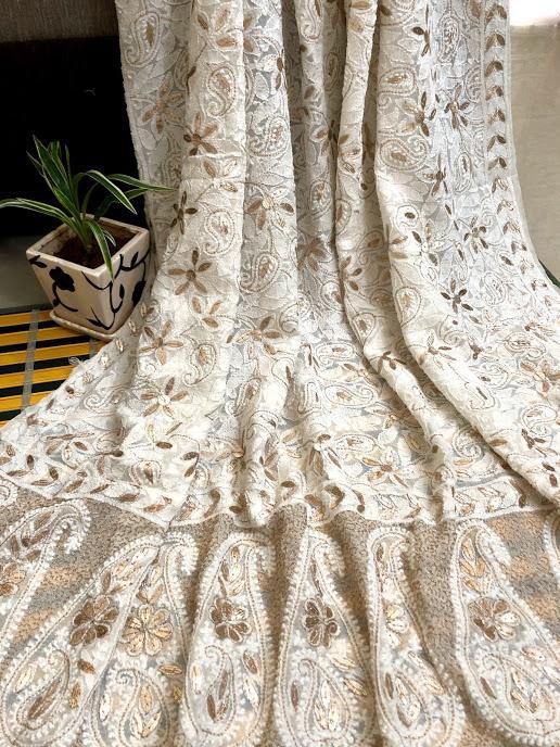 Gota Patti Chikankari Dupatta - Dress365days