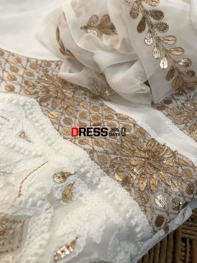 Gota Patti Chikankari Suit Suits