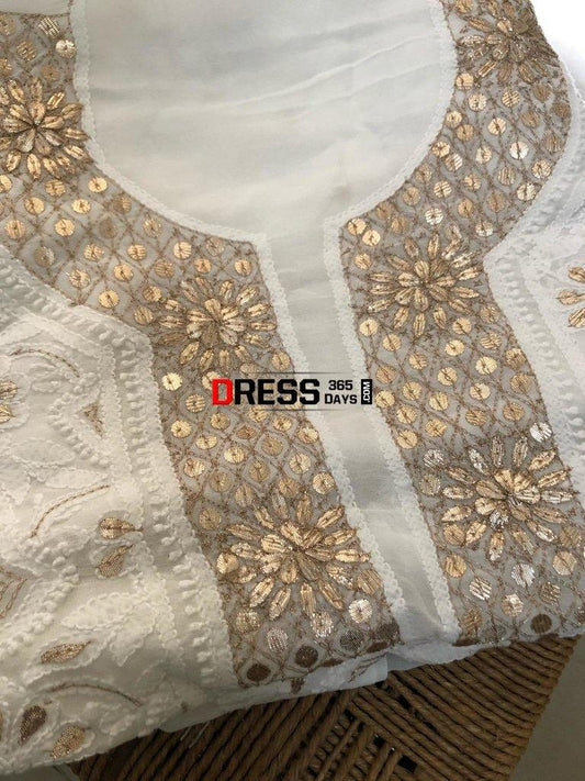 Gota Patti Chikankari Suit Suits