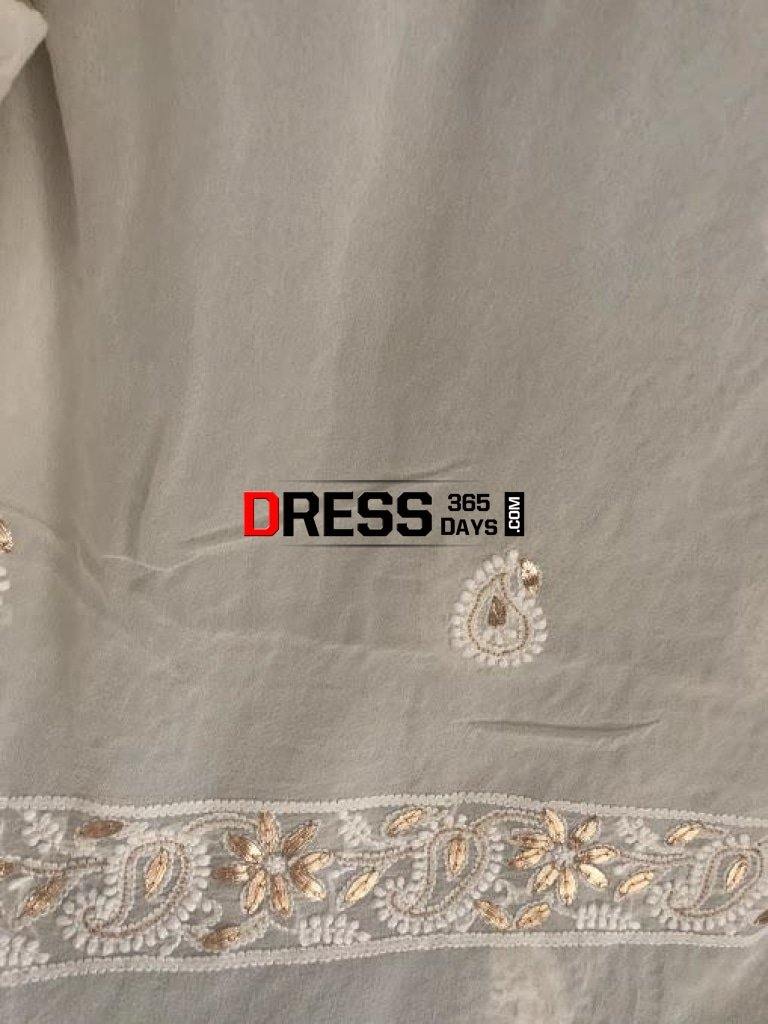 Ivory Gota Patti Chikankari Suit Suits